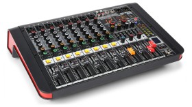Power Dynamics PDM-M804A 8-Kanaals Studiomixer met Versterker