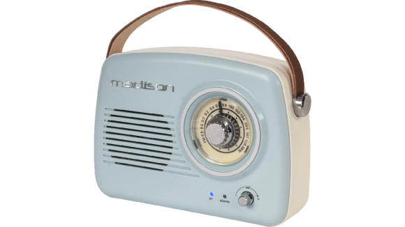 Draagbaar nostalgie radio met bluetooth & FM 30W