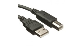 USB 2.0 a/b kabel 2 meter