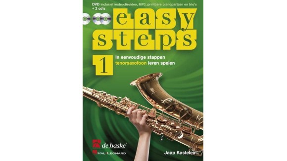 Easy Steps deel 1 methode voor tenorsaxofoon