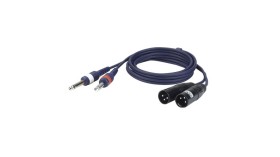 Dap Audio FL44 150 Audiokabel 1,5m 2 x Jack - 2 x XLR
