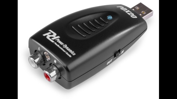 Power Dynamics PDX20 Digitale/Analoge Audio Interface