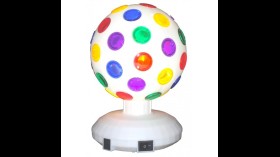 Ibiza Light DL8LED-BK Disco Ball 20 cm