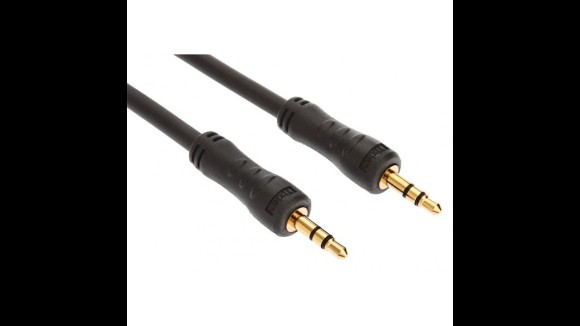 Audio kabel JACK/JACK 3.5mm GOLD PLUG 1.50m