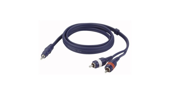 Dap Audio FL30 3 Audiokabel 3m 2 x Tulp - 1 x Mini Jack