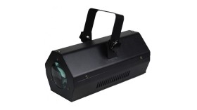 Ibiza Light LED Lichteffect Moon-Flower RGBAW - Zwart