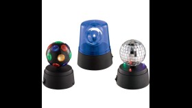Ibiza Light Lighty-Party Set van 3 mini Led Lichteffecten