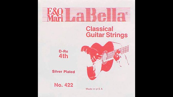LaBella Elite D-4 snaar voor klassieke gitaar