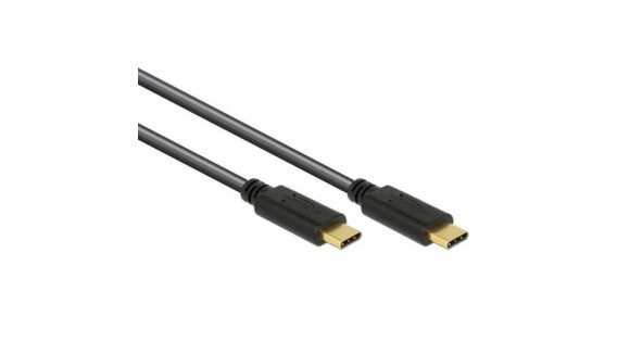 USB-C male naar USB-C male aansluitkabel 1 meter