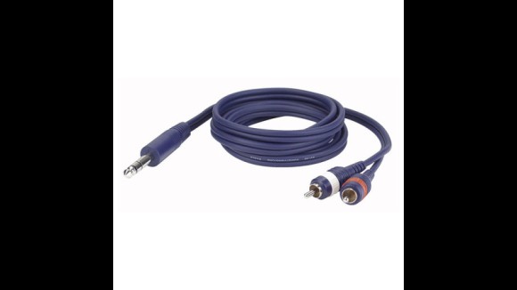 Dap Audio FL35 150 Audiokabel 1,5m 2 x Tulp - 1 x Jack
