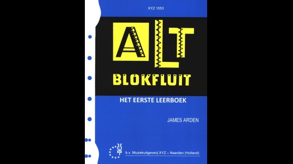 Altblokfluit - het eerste leerboek
