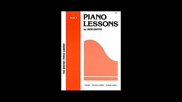 Piano lessons by James Bastien 4