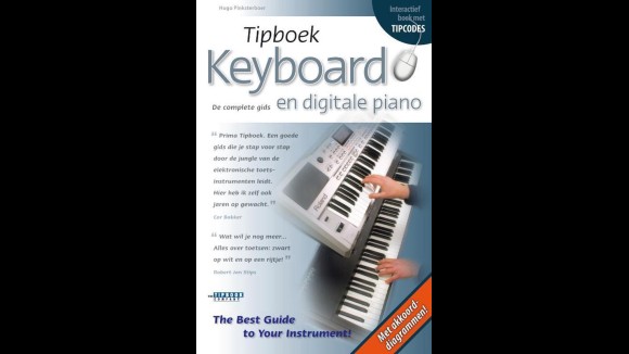 Tipboek keyboard en digitale piano