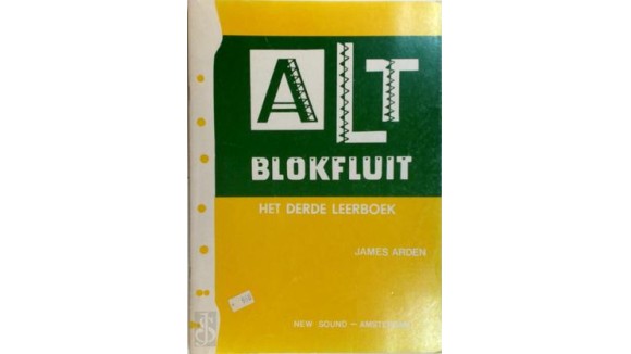 Altblokfluit - het derde leerboek