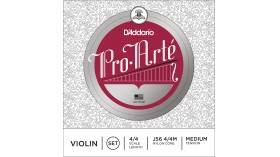 D'Addario Pro Arte J56-44M Bowed snarenset viool 4/4