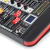 Power Dynamics PDM-M804A 8-Kanaals Studiomixer met Versterker