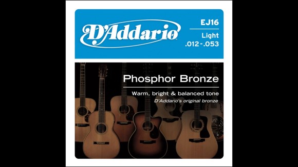 D'Addario EJ16 snarenset western