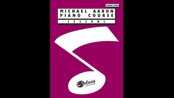 Michael Aaron piano course - grade 4