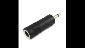 Plug Jack 6.3mm - Jack 3.5mm mono