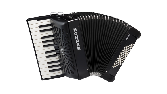 Hohner Bravo II 48 bas Accordeon silent key