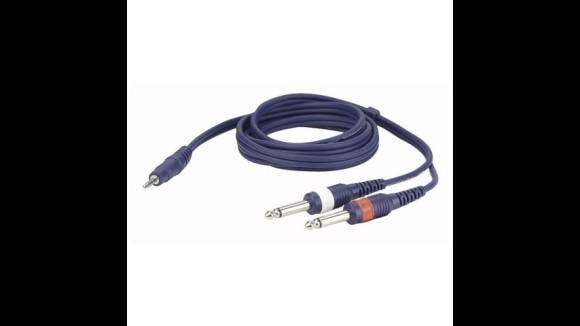 Dap Audio FL31 3 Audiokabel 3m 2 x Jack - 1 x Mini Jack