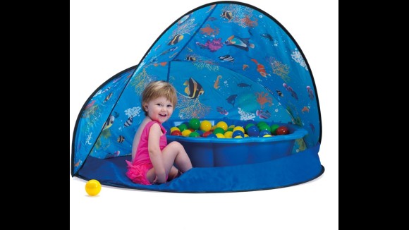 Speeltent met ballenbak