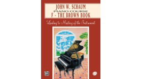 Piano Course Book F the brown book - John William Schaum