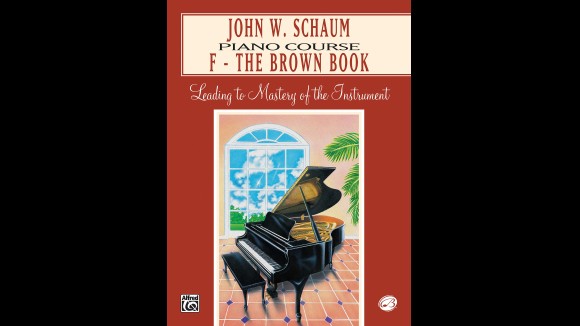 Piano Course Book F the brown book - John William Schaum