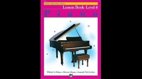 Lesson Book Level 4 (alleen verschenen in het Engels) - Alfred Basic Piano
