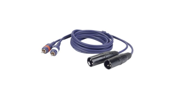 Dap Audio FL26 3 Audiokabel 3m 2 x Tulp - 2 x XLR