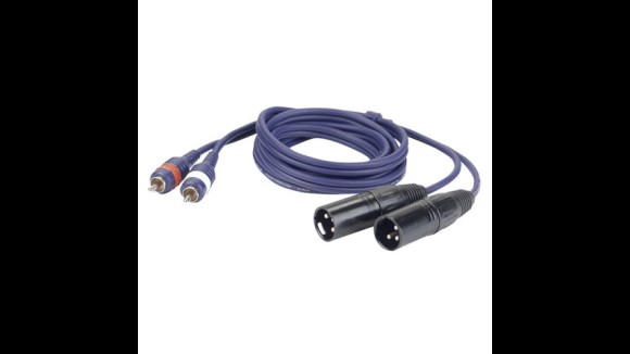 Dap Audio FL26 3 Audiokabel 3m 2 x Tulp - 2 x XLR