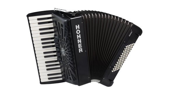 Hohner Bravo III 72 bas ZW Accordeon silent key