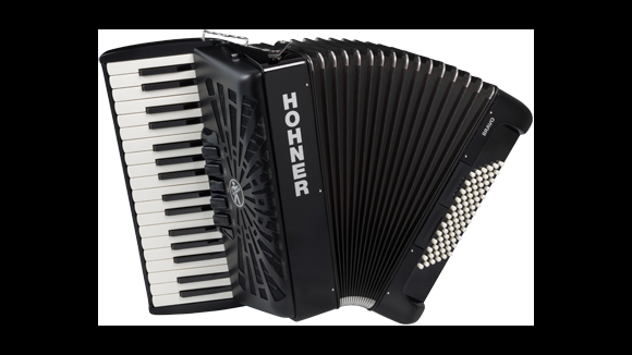 Hohner Bravo III 72 bas ZW Accordeon silent key