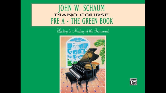 Piano Course Pre A Book the green book - John William Schaum