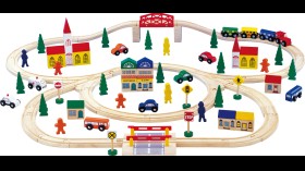 Houten Treinbaan