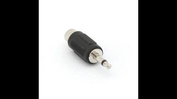 Plug 1 x Tulp - 1 x Mini Jack Mono