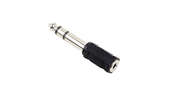 Plug Jack 3.5mm - Jack 6.3mm stereo