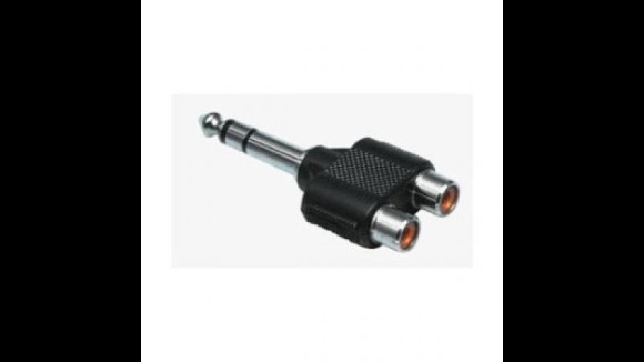 Plug 2 x Tulp - 1 x Jack