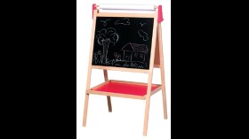 Schoolbord en magnetisch whiteboard