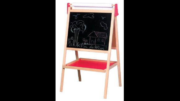 Schoolbord en magnetisch whiteboard