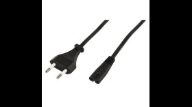 Netsnoer kabel 220V 8-vormig 1.5 meter