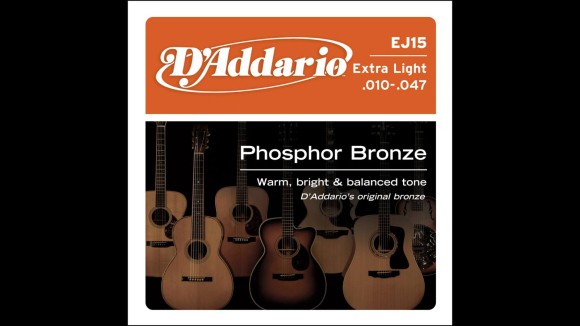 D'Addario EJ15 snarenset western