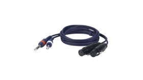 Dap Audio FL43 3 Audiokabel 3m 2 x Jack - 2 x XLR