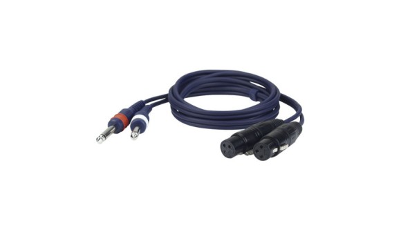 Dap Audio FL43 3 Audiokabel 3m 2 x Jack - 2 x XLR
