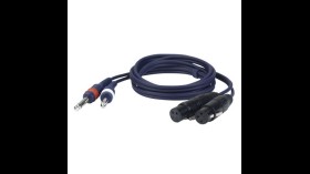 Dap Audio FL43 3 Audiokabel 3m 2 x Jack - 2 x XLR