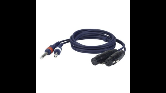 Dap Audio FL43 3 Audiokabel 3m 2 x Jack - 2 x XLR