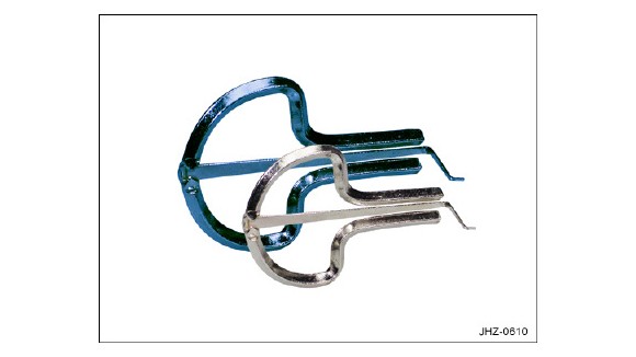 Schwarz JHZ-0610 mondharpje