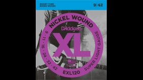 D'Addario XL EXL120 snarenset elektrisch