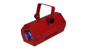 Ibiza Light LED Lichteffect Moon-Flower RGBAW - Rood