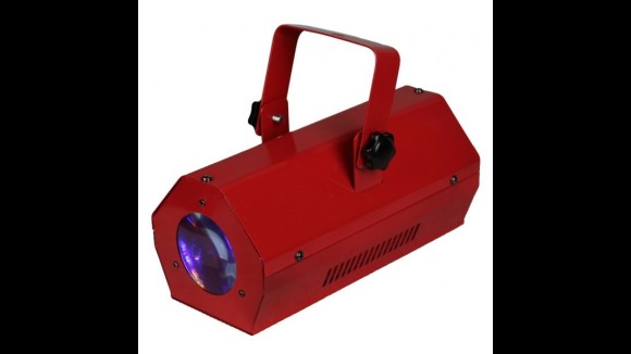 Ibiza Light LED Lichteffect Moon-Flower RGBAW - Rood